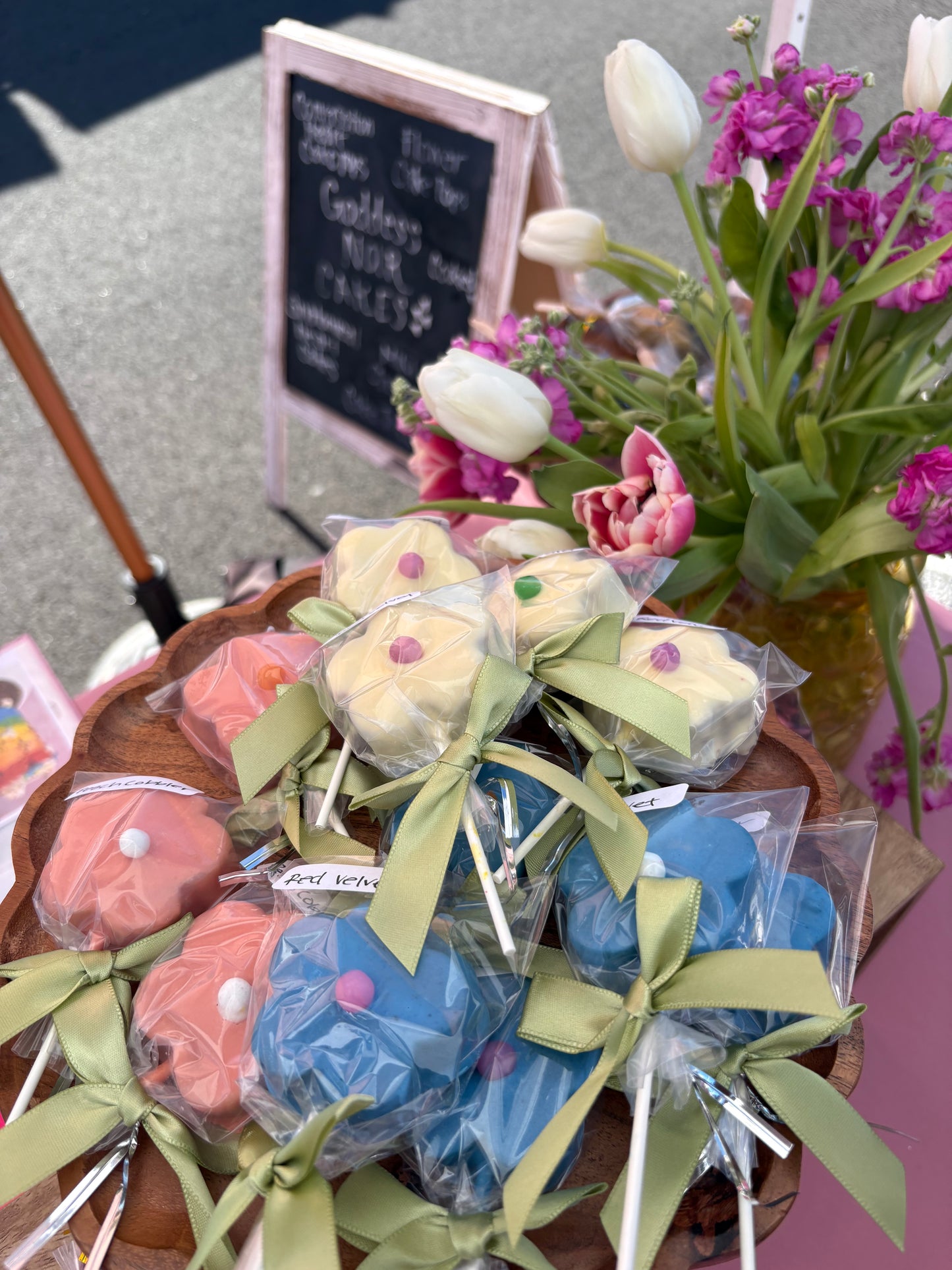 Flower Cake Pop Set