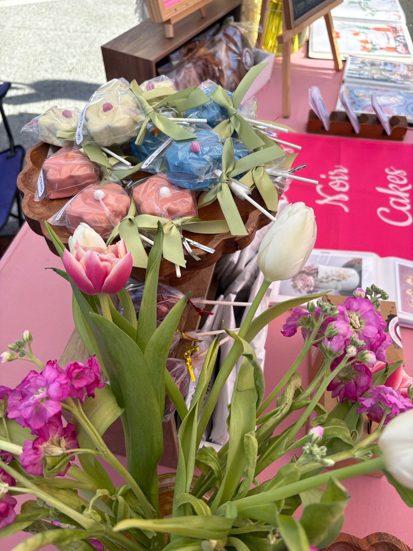 Flower Cake Pop Set