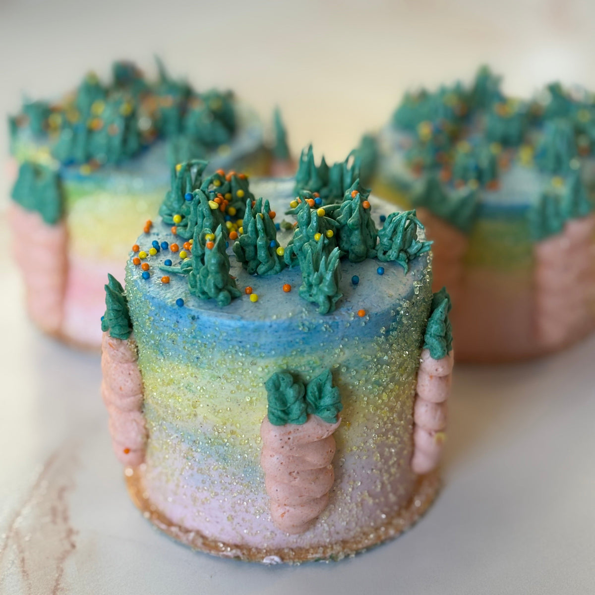 Easter Mini Cakes Sampler
